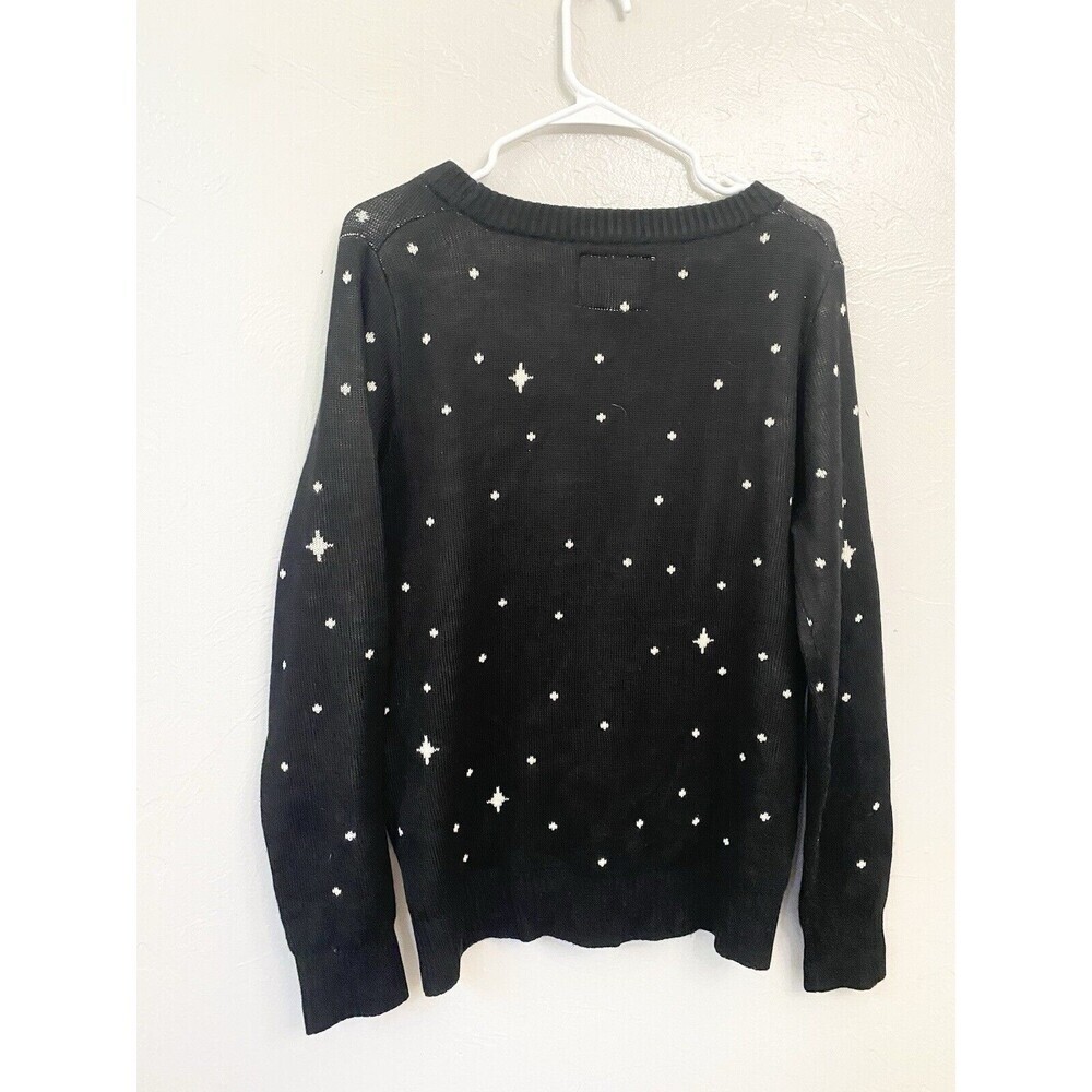 Tipsy Elves Black Santa Unicorn Sweater - Picture 7 of 7